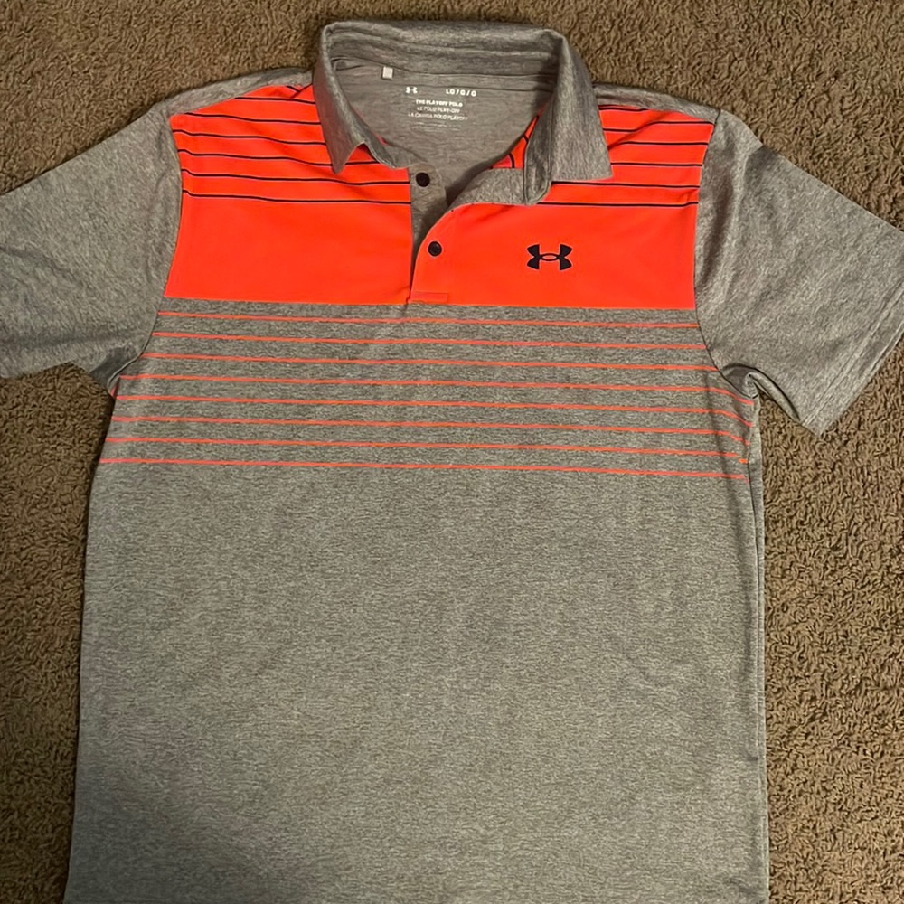 Under Armour Mens Golf Shirt